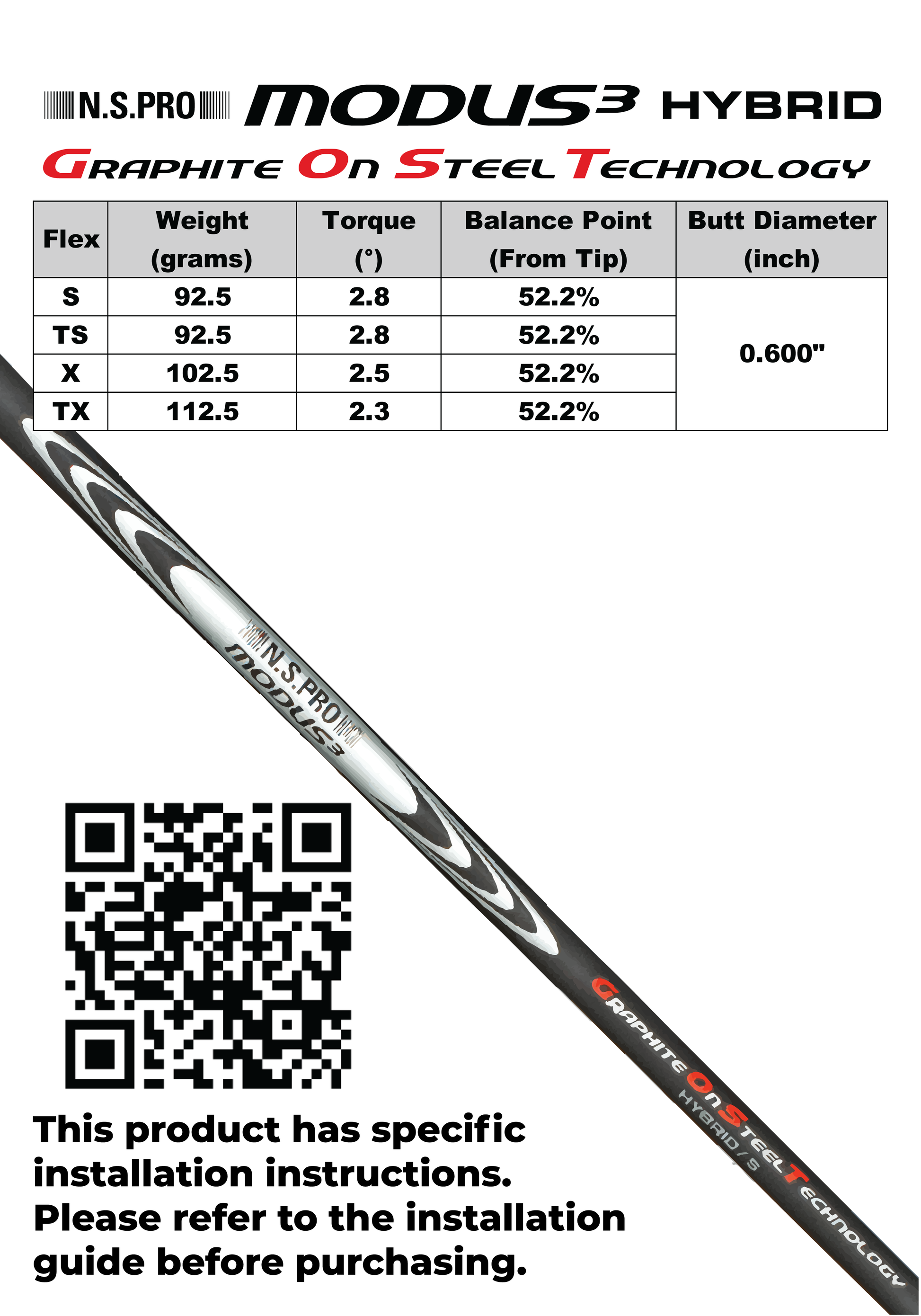 MODUS³ GOST HYBRID – Nippon Shaft Pro Shop MODUS³ GOST HYBRID – Nippon Shaft Pro Shop